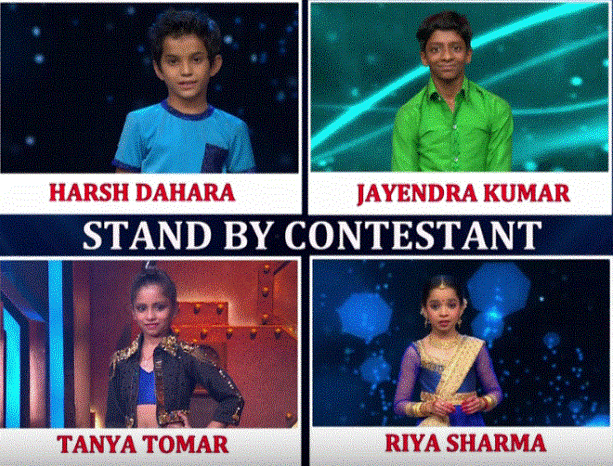 Super Dancer Top 12 Contestants, Kids Dancers selected by Judges