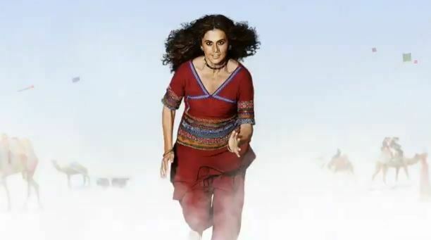 Rashmi Rocket Motion Poster out ft. Taapsee's Rugged Avatar as an Athlete